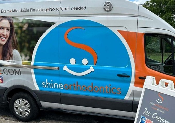 Shine Orthodontics van